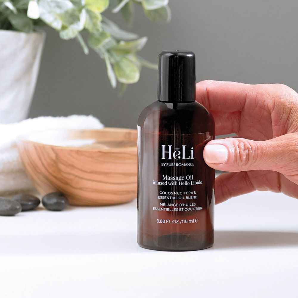 Massage Oil Infused with Hello Libido