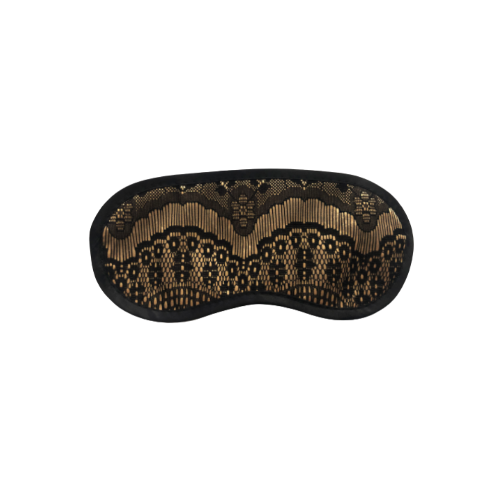 Black & Gold Blindfold