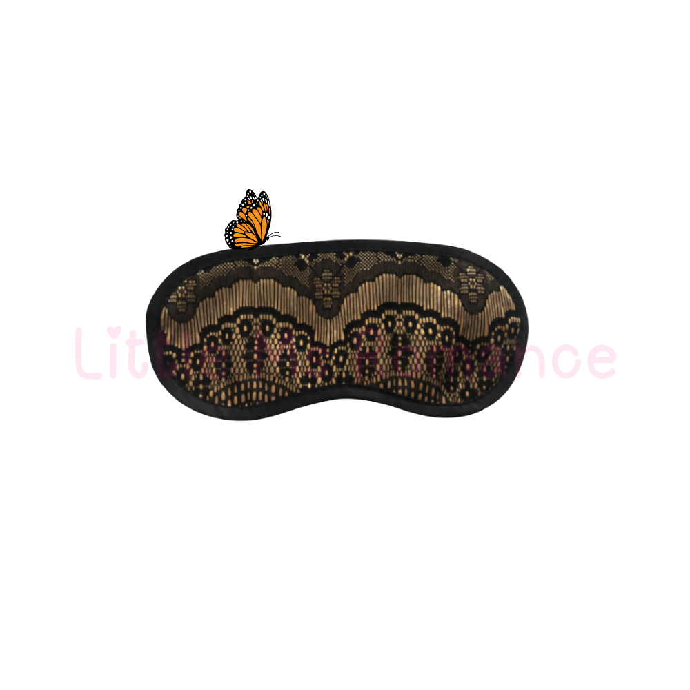 Black & Gold Blindfold