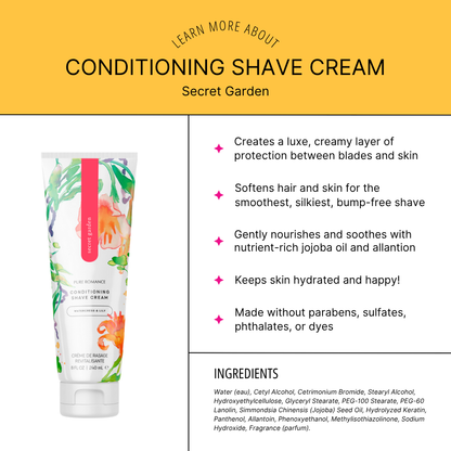 Coochy Shave Cream - Secret Garden