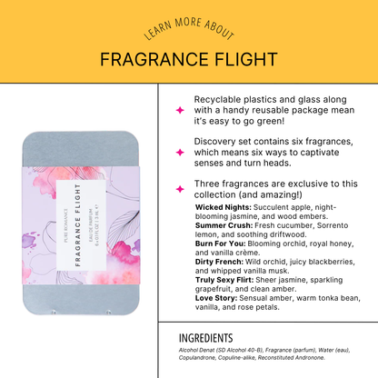 Fragrance Flight