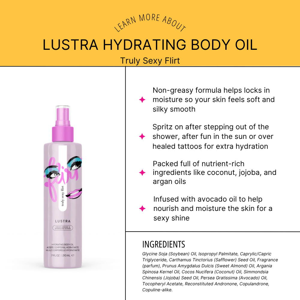 Lustra Hydrating Oil - Truly Sexy Flirt