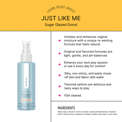 Just Like Me Lube - Sugar Glazed Donut