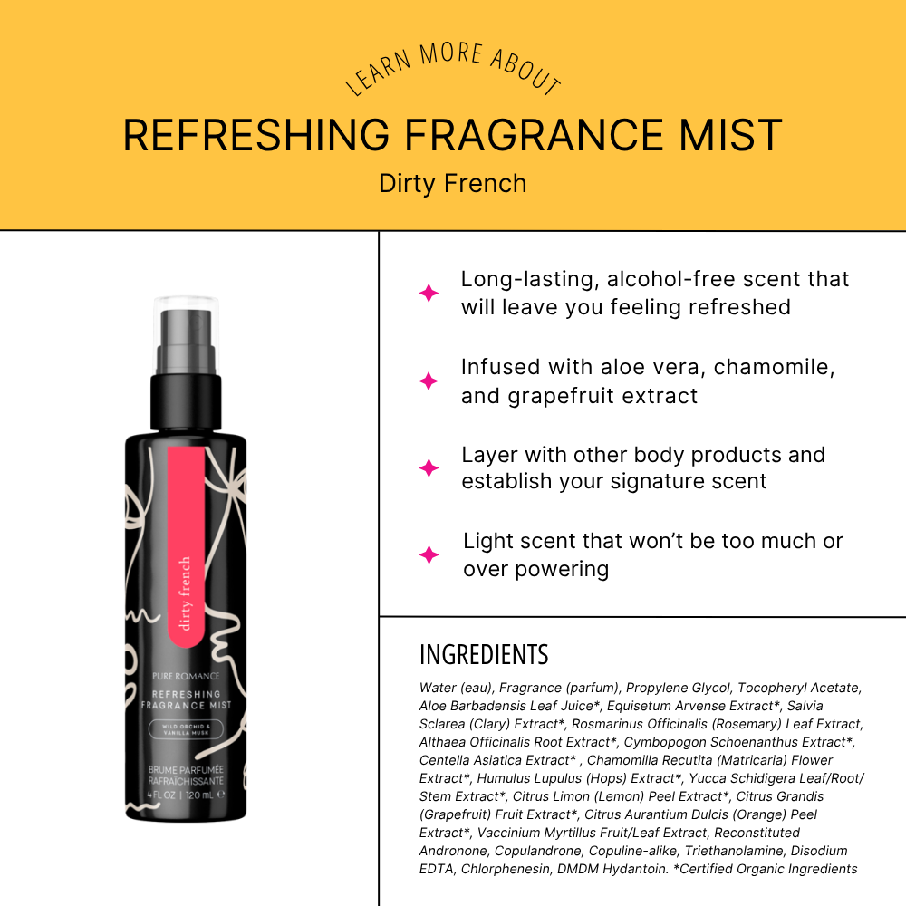 Refreshing Fragrance Mist - Dirty French