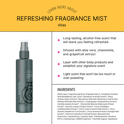 Refreshing Fragrance Mist - Atlas