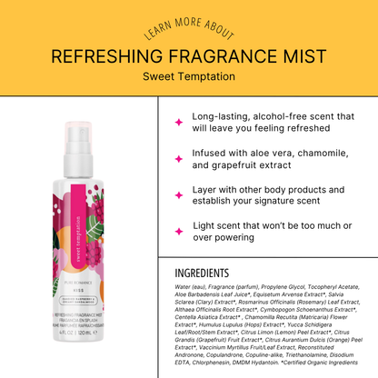 Kiss Fragrance Mist - Sweet Temptation