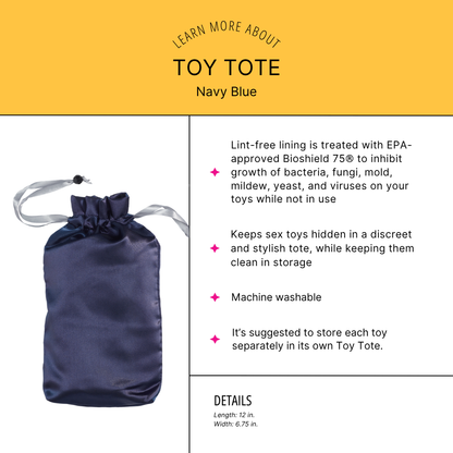 Toy Tote - Navy