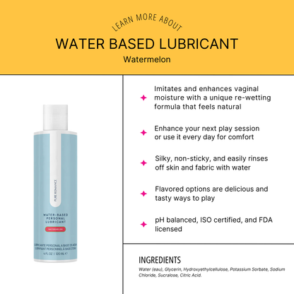 Water Based Lubricant - Watermelon