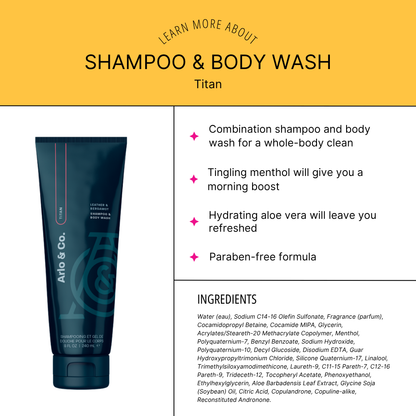 Shampoo & Body Wash - Titan